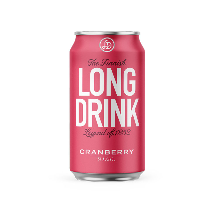 LONG DRINK – CRANBERRY SODA