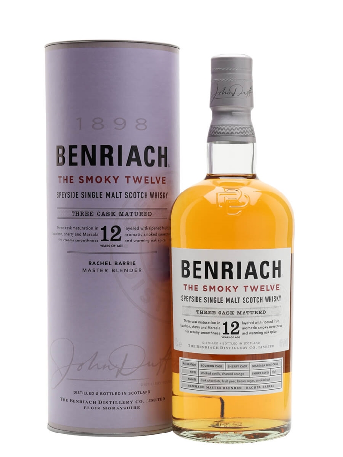 BENRIACH – SMOKY 12YEARS