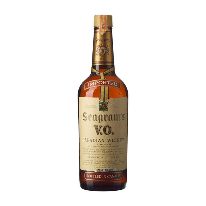 SEAGRAMS VO WHISKY CANADIAN