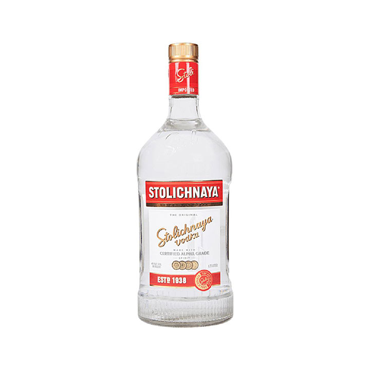 STOLICHNAYA – VODKA 80 PROOF